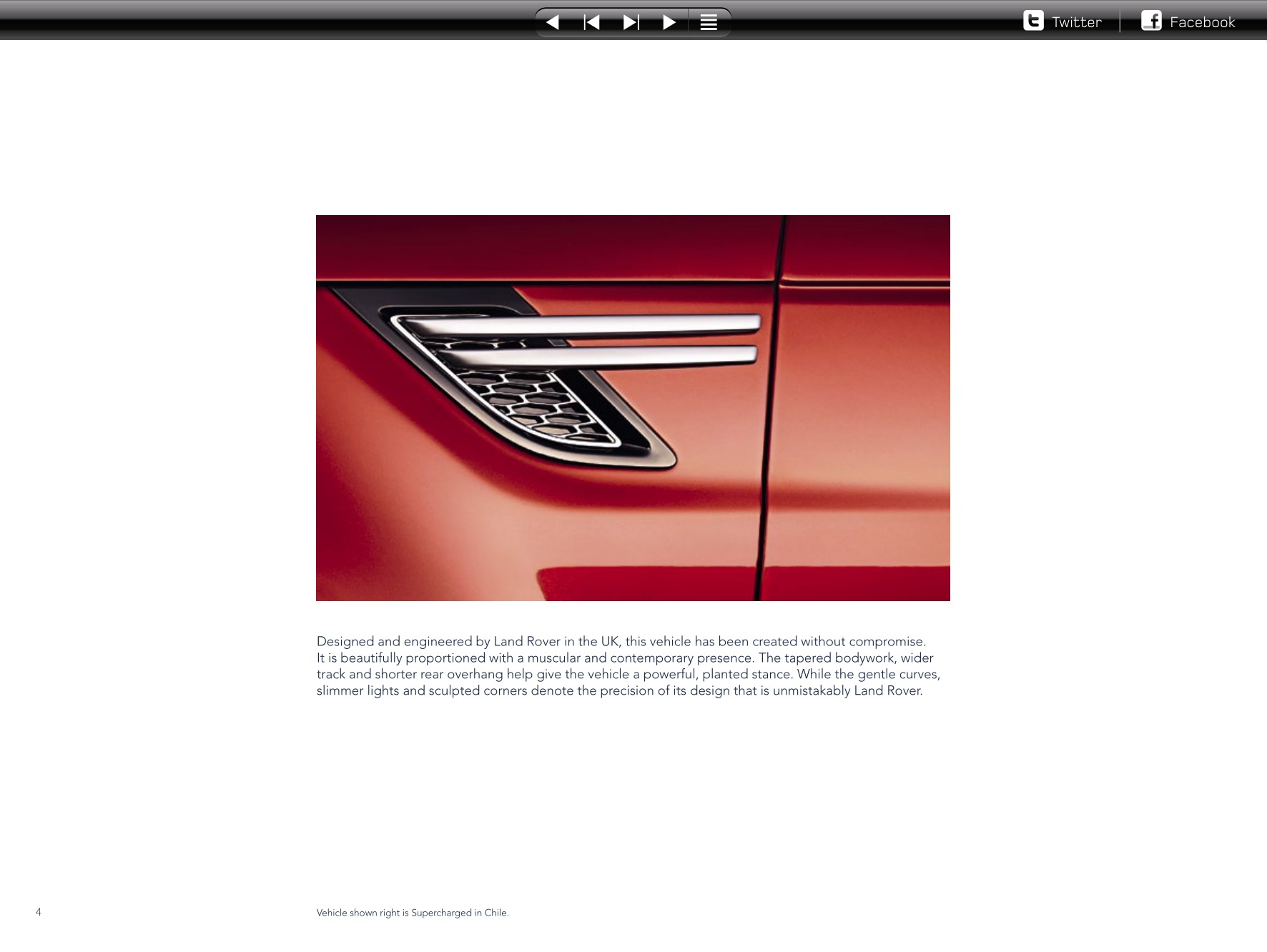 2014 Range Rover Sport Brochure Page 63